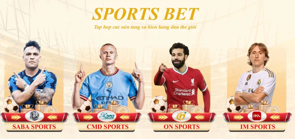 Các nền tảng cược thể thao nổi bật tại 79KING